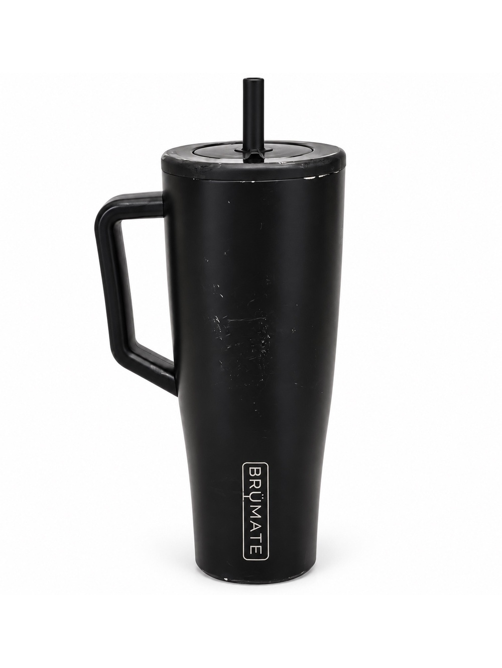 BrüMate Era 40oz Matte Black Leakproof Insulated Straw Tumbler